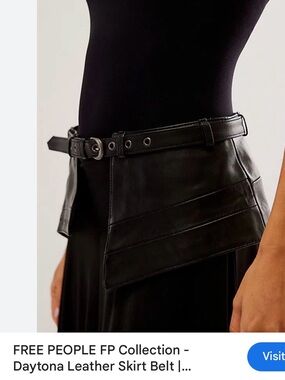 Free people belt corset